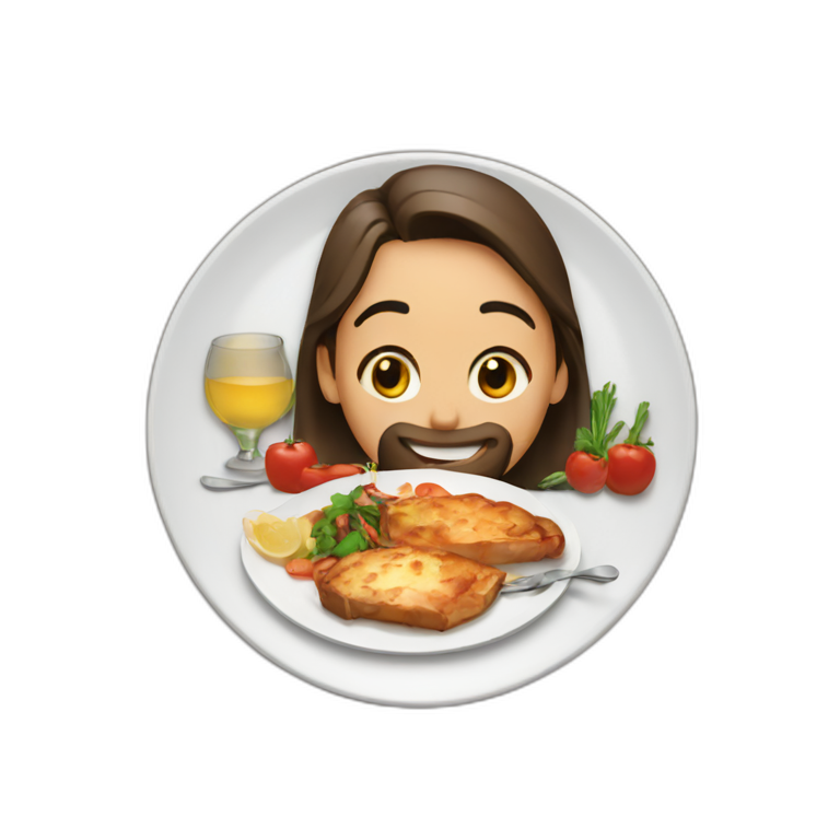 Have dinner emoji