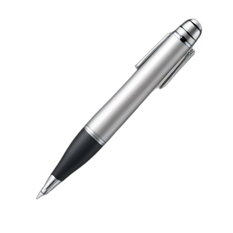 pen with advanced technolody emoji