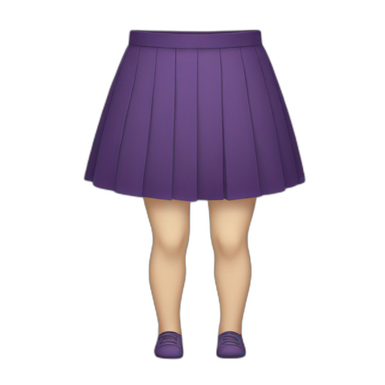 tights and skirt emoji