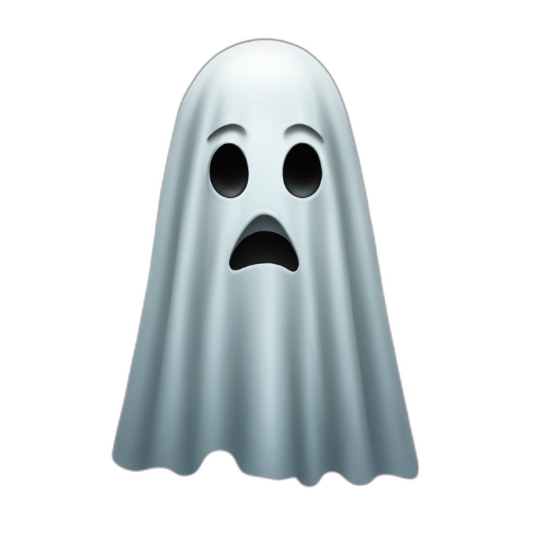 real real ghost emoji