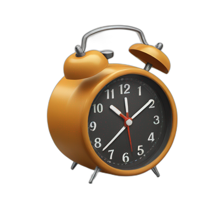 Samsam alarm clock emoji