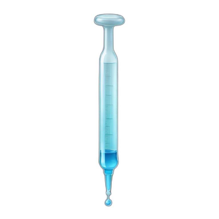 glass syringe emoji