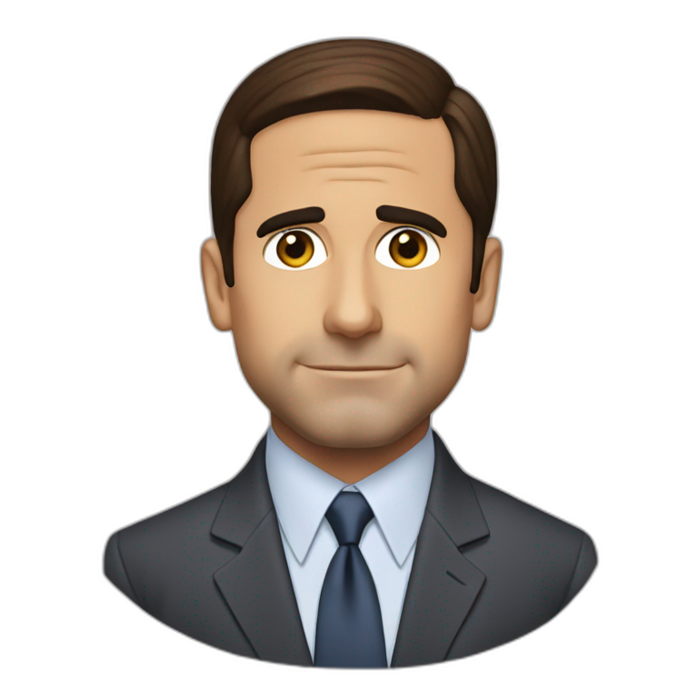 Michael Scott from the Office emoji