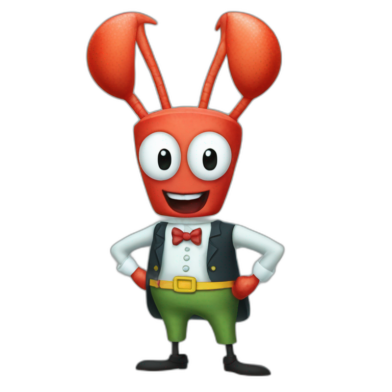 mr krabs at krusty krab emoji