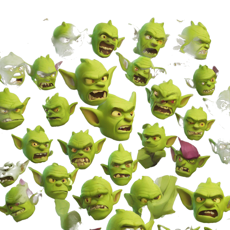 Goblin clash of clans  emoji