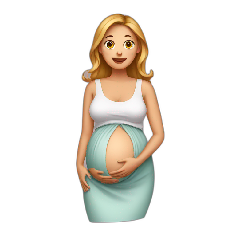 pregnant  emoji