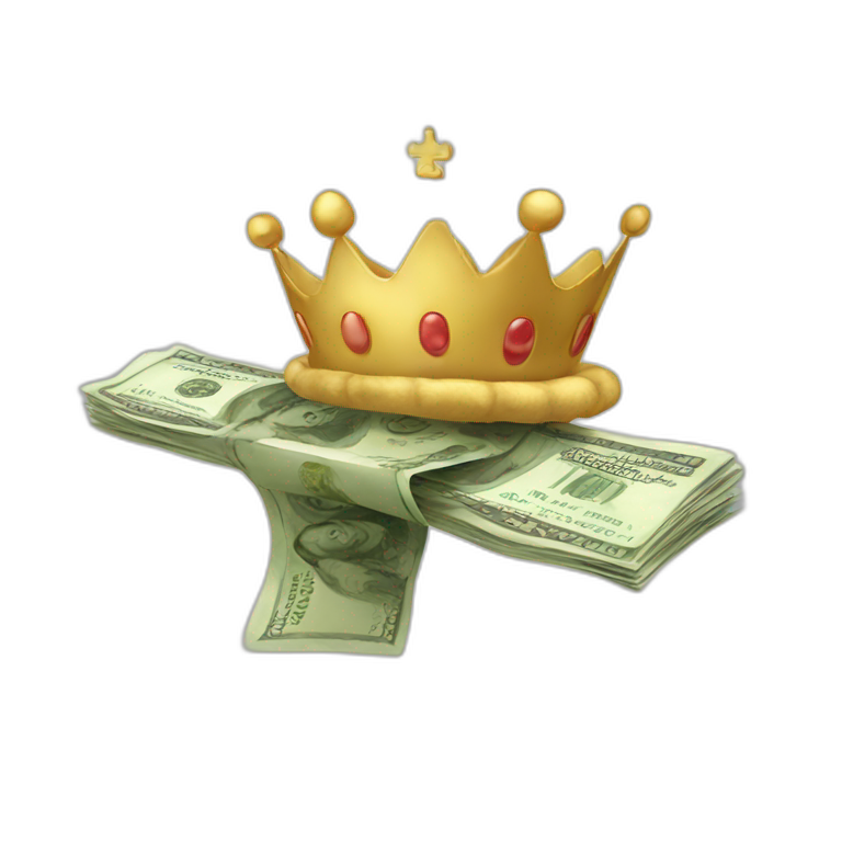 flying-money-with-crown emoji