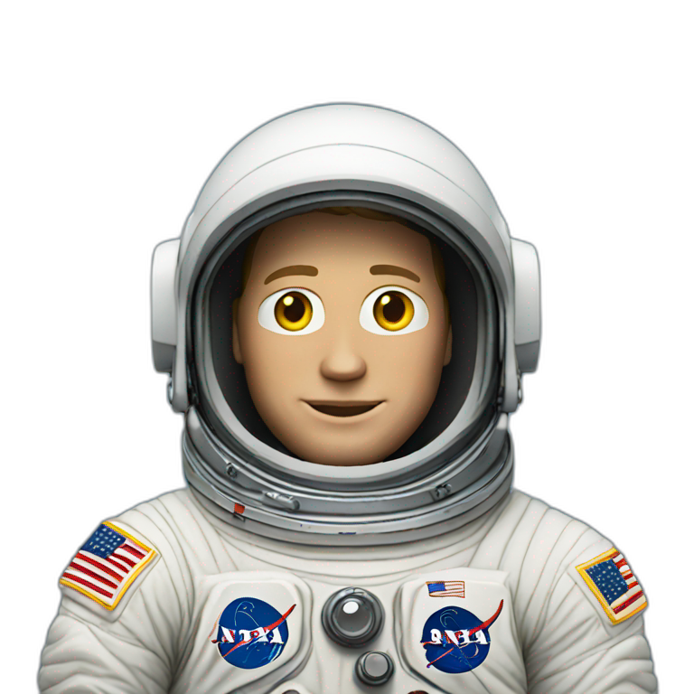 Neil Armstrong emoji