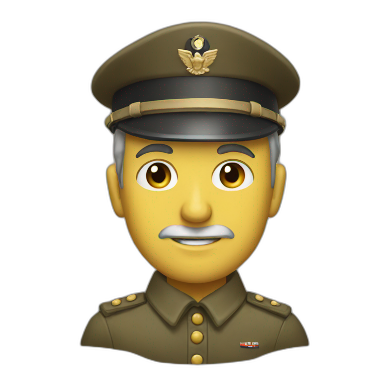 Second war man emoji