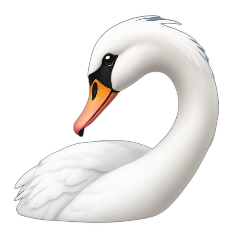 Swan emoji