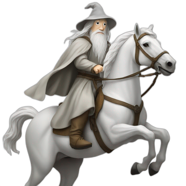 gandalf on the white horse emoji