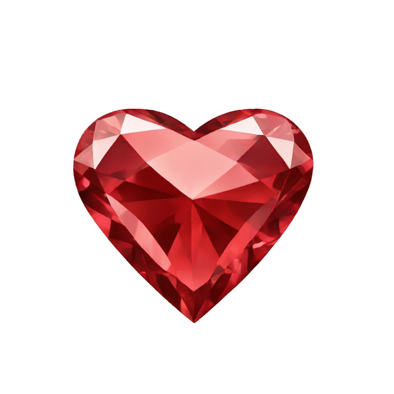 red diamond heart emoji