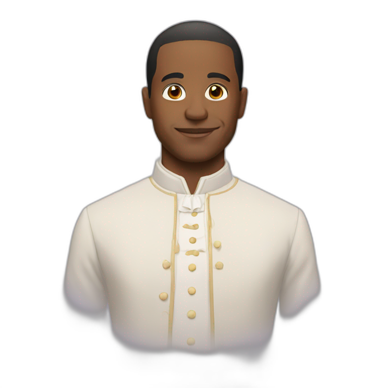 Franklin saint from snowfall emoji