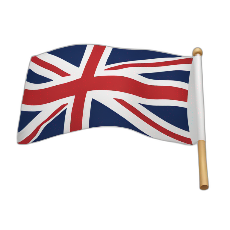 English language flag emoji