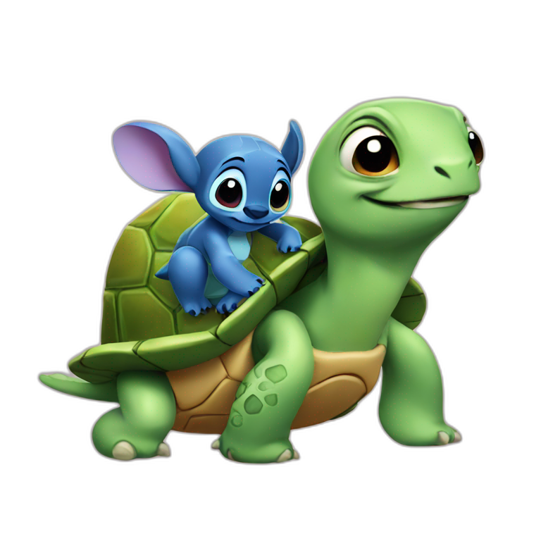 Lilo and stitch turtle sale