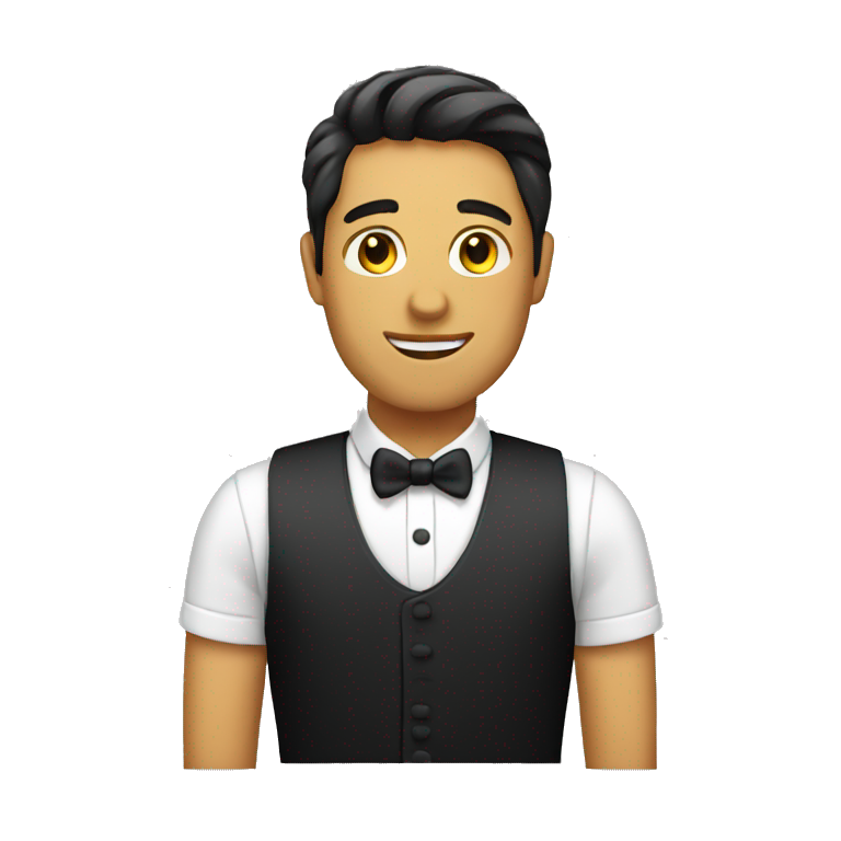 waiter emoji