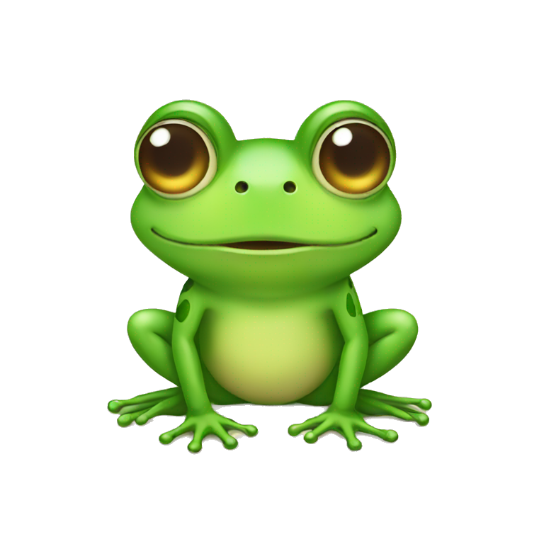 frog cute emoji