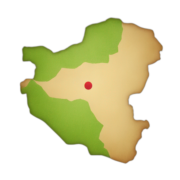 Map of Algeria emoji