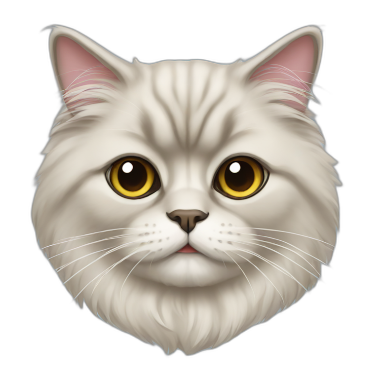 Persian cat emoji