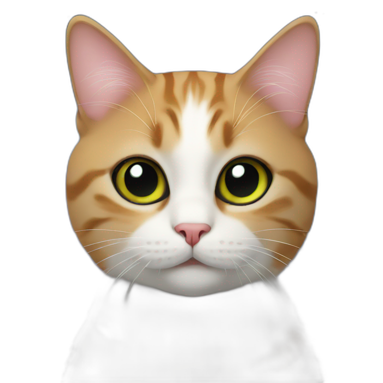 cat on space emoji