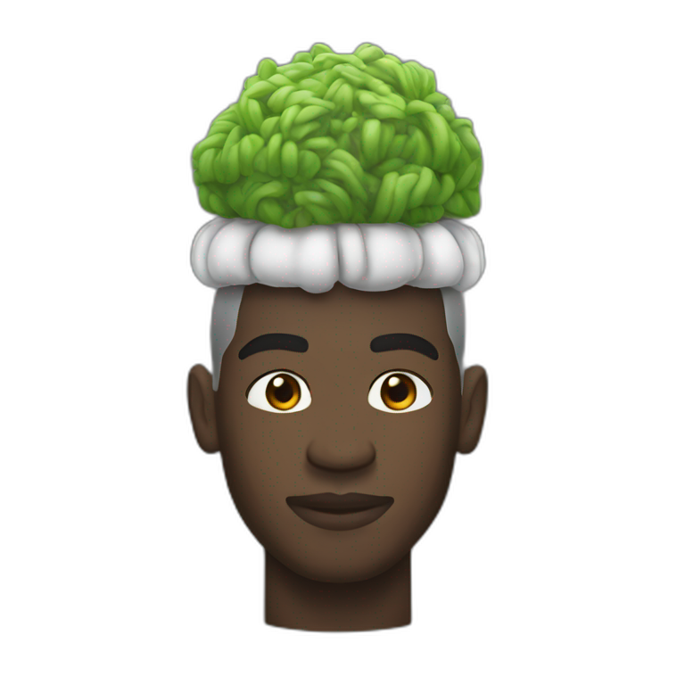 iPhone on the head pogba emoji