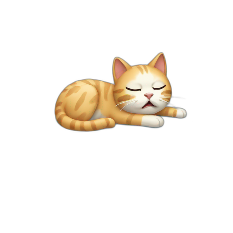 Cat sick emoji