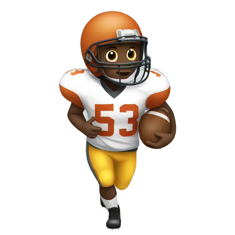 Playing football  emoji