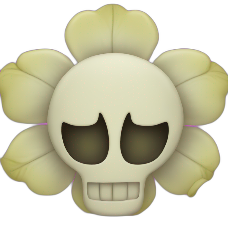 Flowey scary emoji