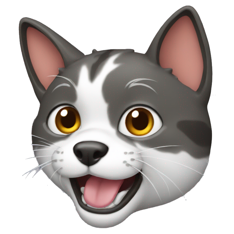 barking cat emoji