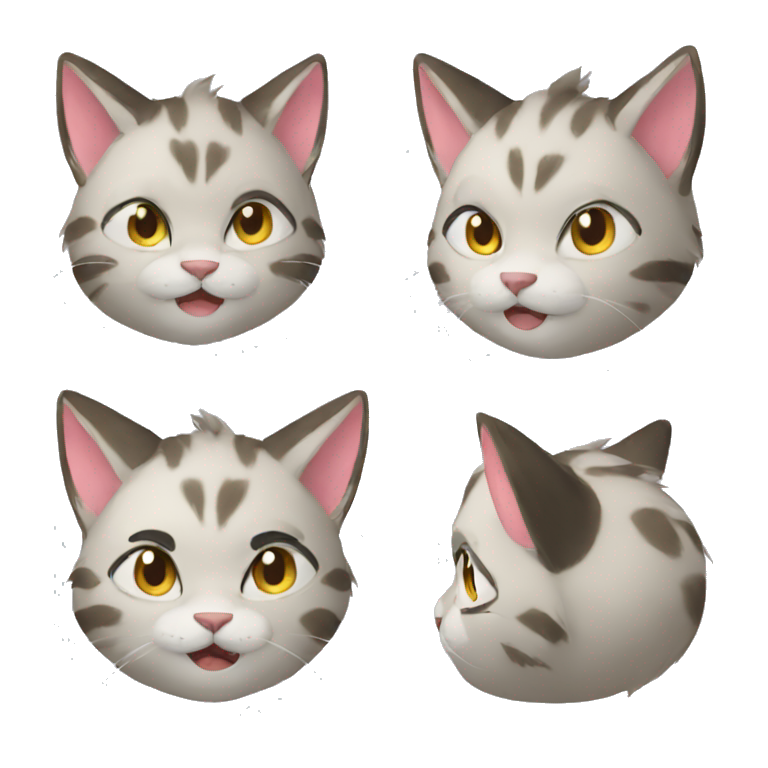 Furry cat kemono emoji