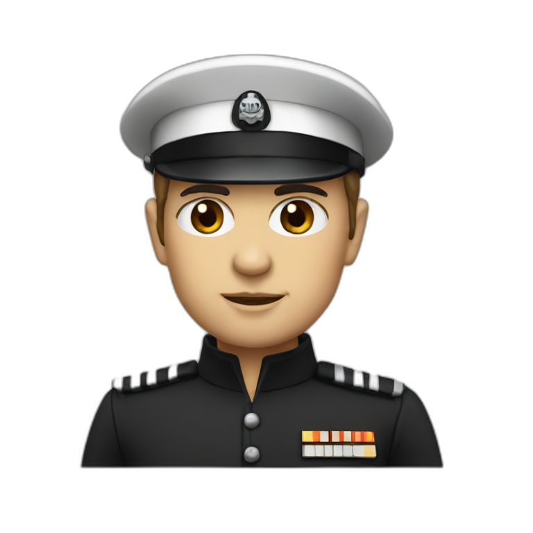 Imperial officer emoji