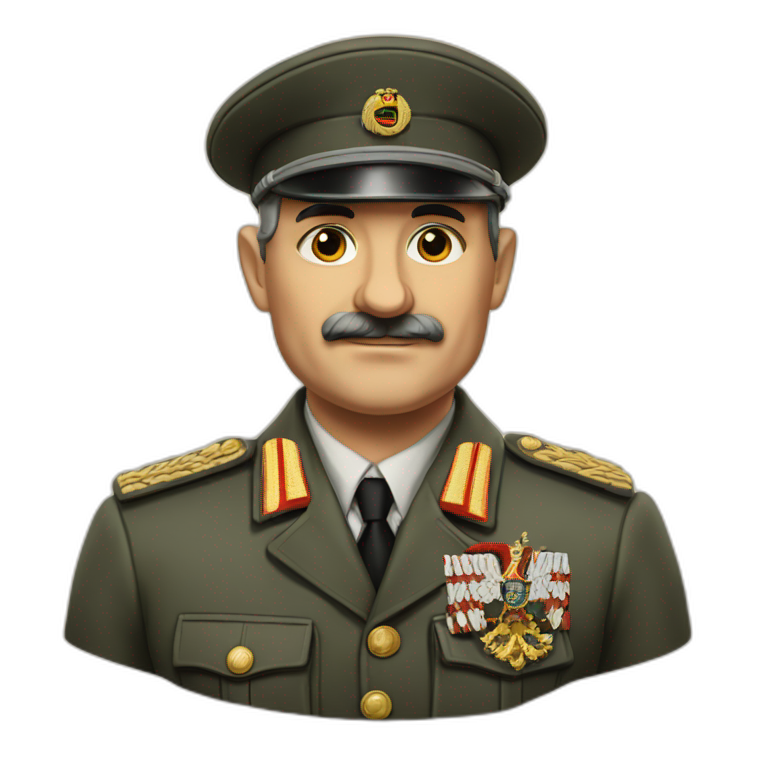 A deutsch dictator in 1945 emoji