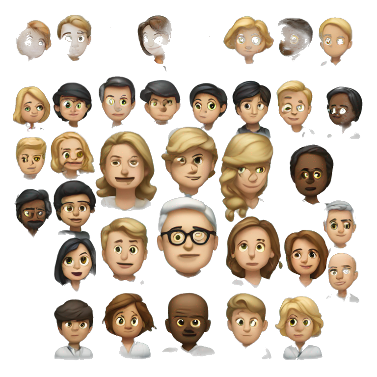 group of pshychoogists emoji
