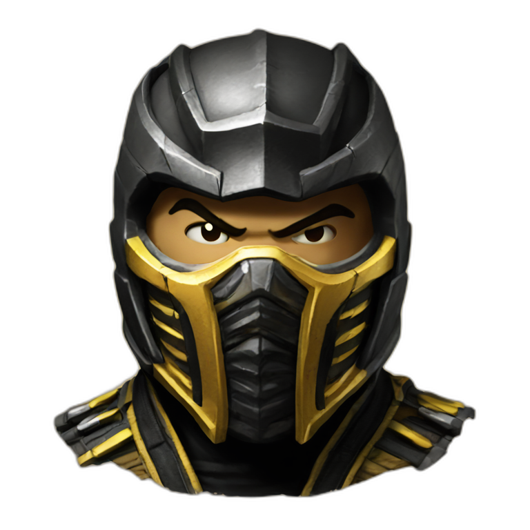 Mortal Kombat scorpion emoji