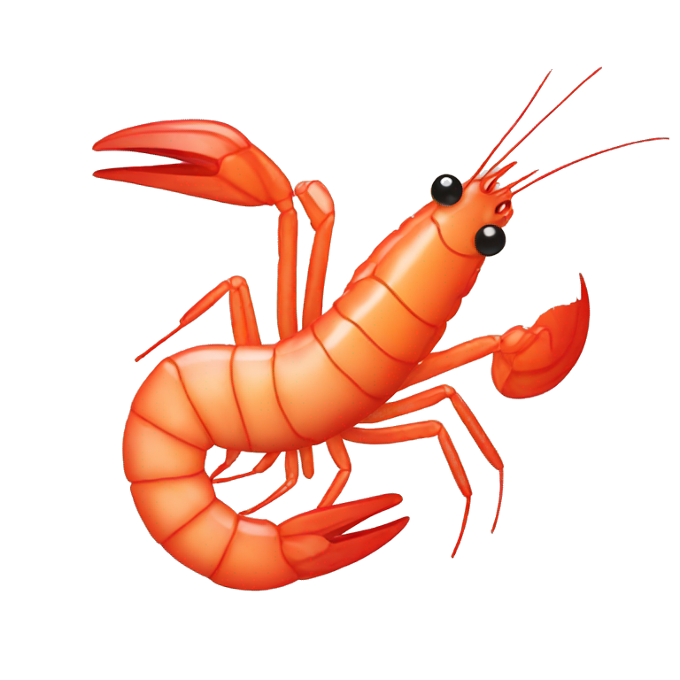cooked shrimp emoji