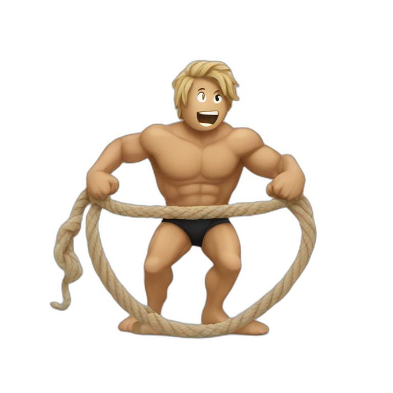 rope wrestling emoji