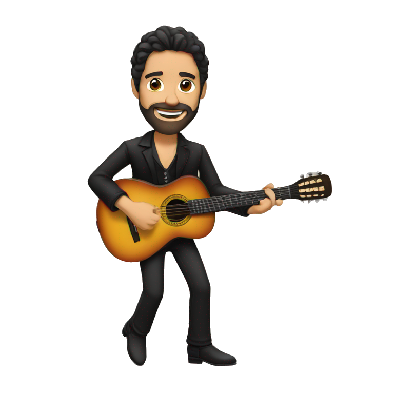 Guitarrista flamenco emoji