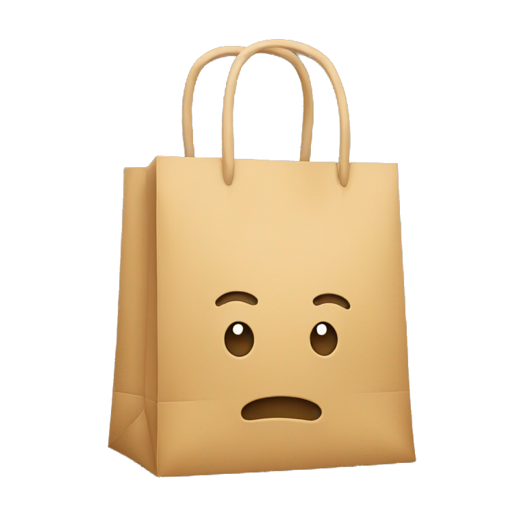 shopping bag  emoji