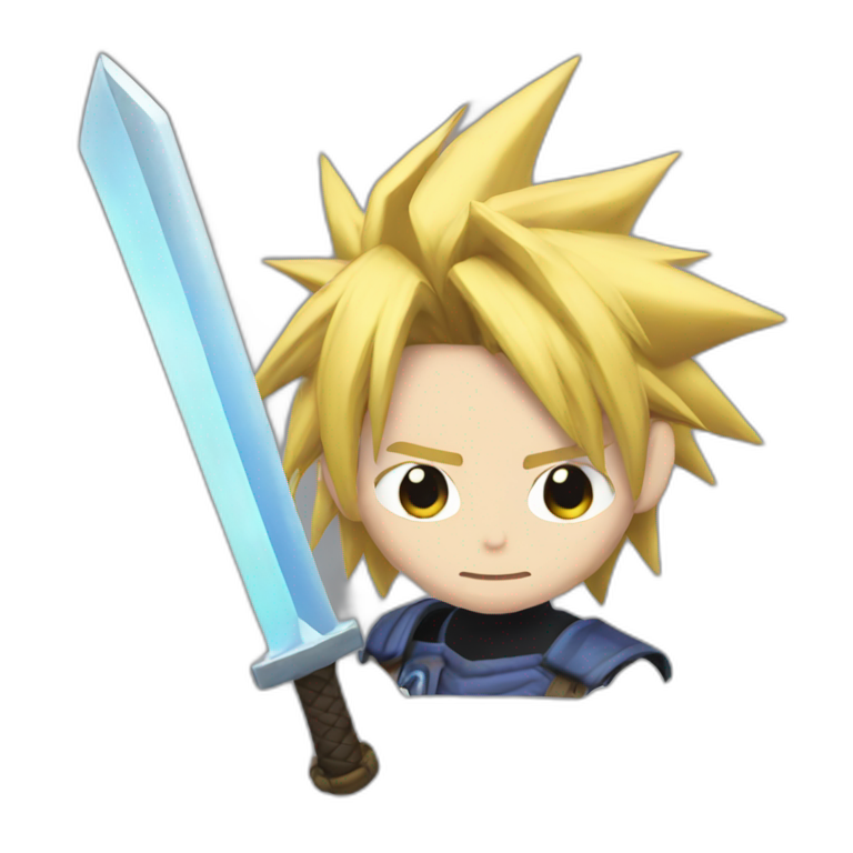 Cloud strife emoji