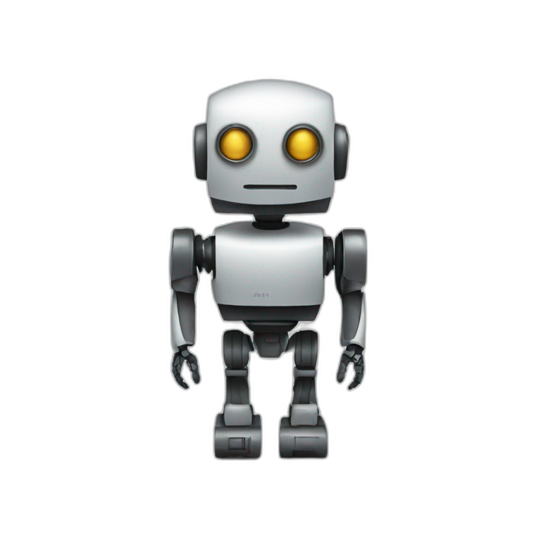 minimalistic robot emoji