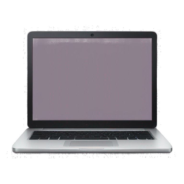 dark mauve laptop screen emoji