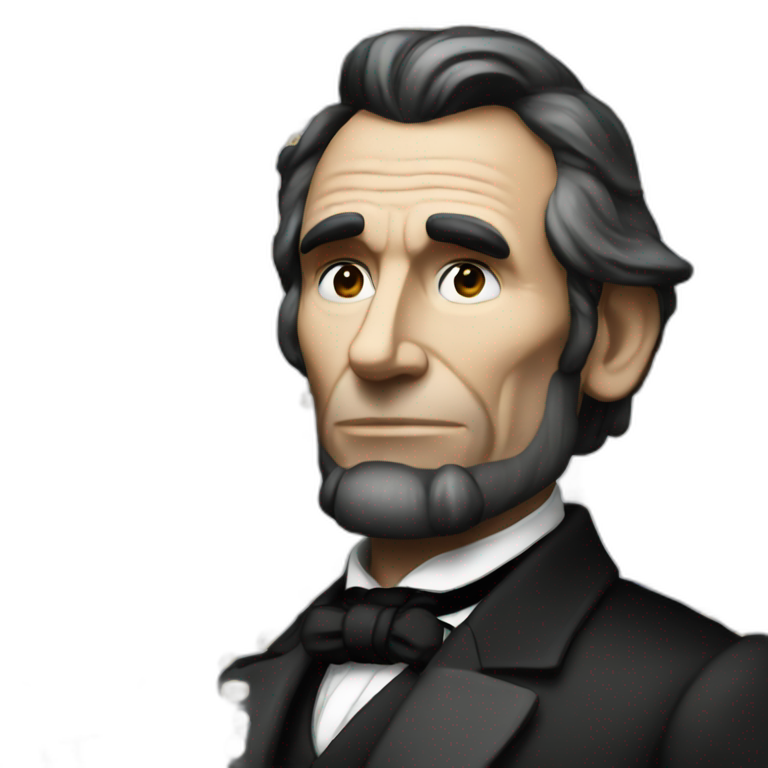 Lincoln un the 100 emoji