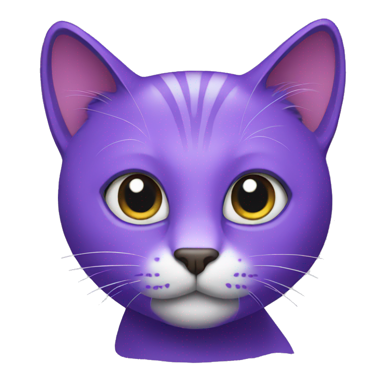 purple cat emoji