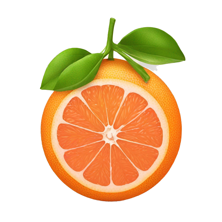 grapefruit emoji