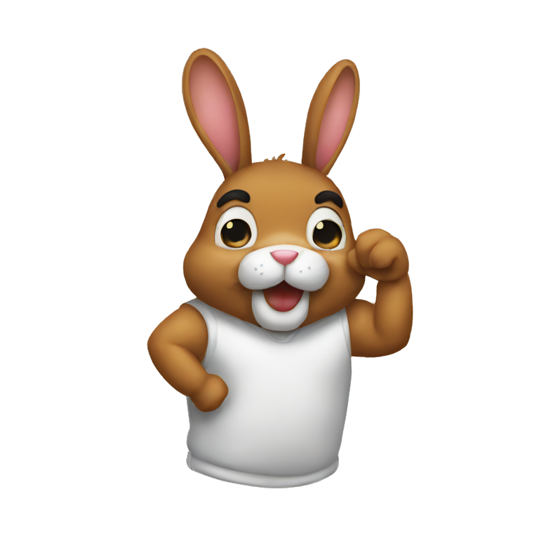 Bad bunny emoji
