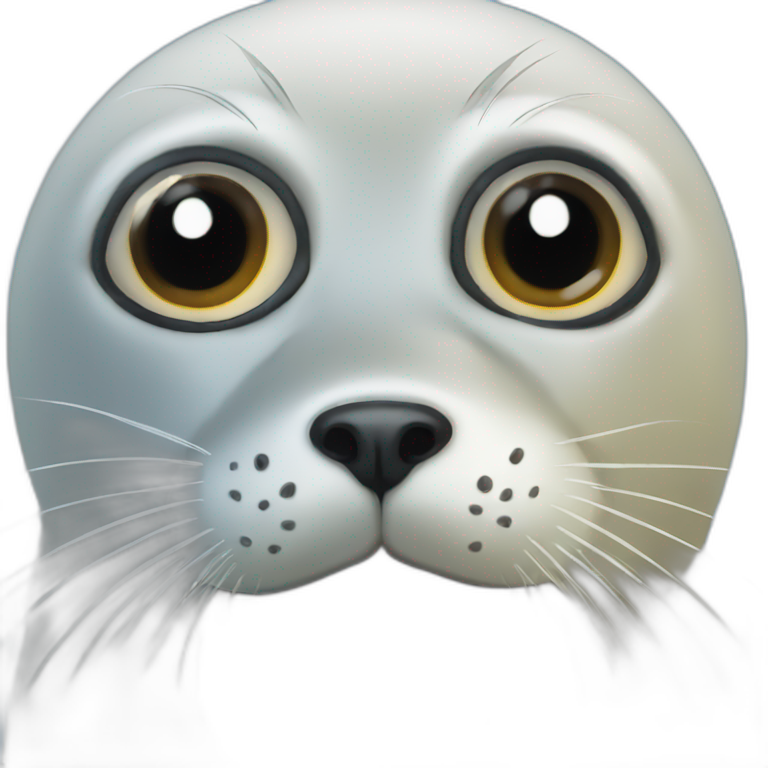 seal with big eyes emoji