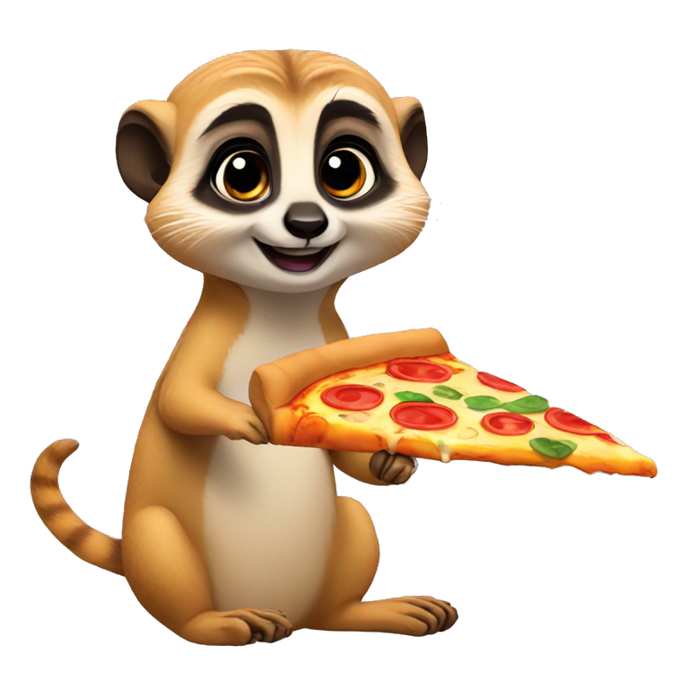 meerkat-eating-pizza emoji
