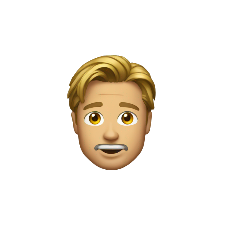 Brad Pitt emoji