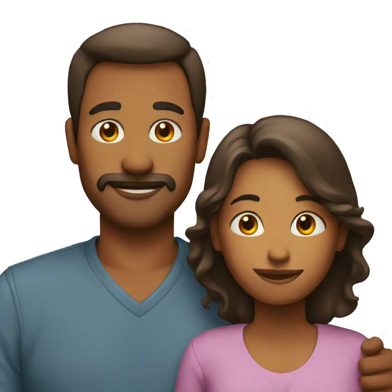 father and mother emoji