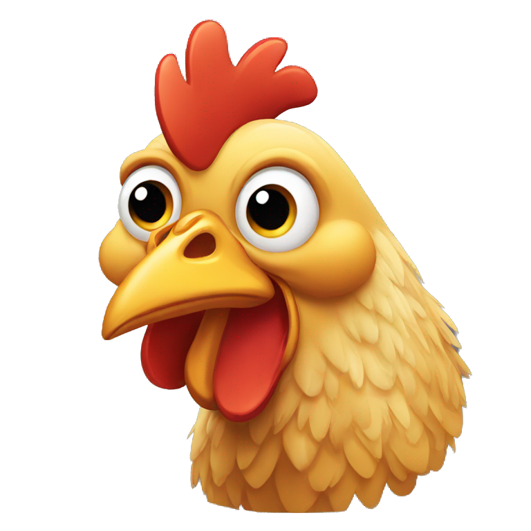 chicken emoji